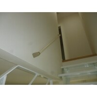 ベランダ物干し・階段手すり取付け工事