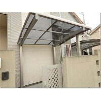 花壇撤去サイクルポート取付・水栓移設・ウォーターポット他