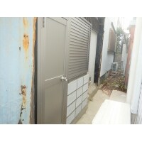 基礎ブロック・フェンスと勝手口の工事