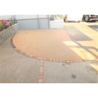 駐車場の洗い出し工事