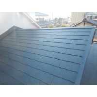 瓦から軽量屋根材コロニアルクアッドへ