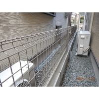 (高石市)境界ブロック塀を撤去しフェンスを新設工事