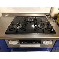 ビルトイン ガラストップコンロの取り替え