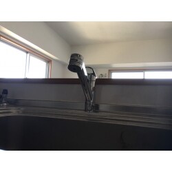 キッチンの水栓交換をしました。