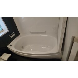 在来タイルからユニットバスへリフォーム工事を行いました。