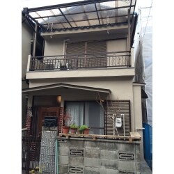 天井から雨漏りの外壁塗装（羽曳野市）