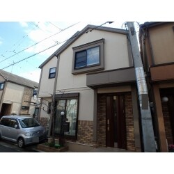 塗装完成です！外壁塗装と屋根塗装を行いました。