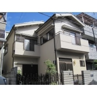 築20年の外壁塗装と漆喰(柏原市)