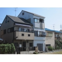 雨漏りが解消 外壁2面の塗装(松原市)