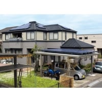 愛車も守る、太陽光発電付きカーポート