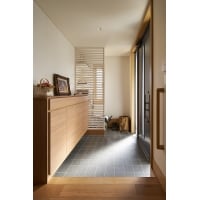 パーティション+収納でつくるおもてなし玄関