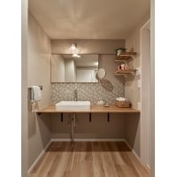 北欧ヴィンテージな家【洗面】