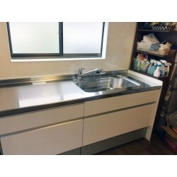 渋谷区【キッチンのリフォーム】LIXILシエラが工期2日で58万円