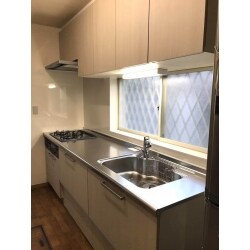 小川町【キッチンのリフォーム】クリナップ ラクエラが67万円