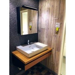 オシャレなレストランのような素敵な洗面に仕上がりました！