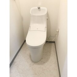 トイレの幅が狭く、お掃除がしやすいので大人気