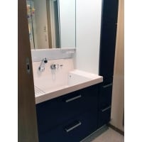 多摩市【洗面のリフォーム】LIXILピアラが工期1日で30万円