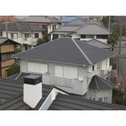 屋根重ね葺き工事