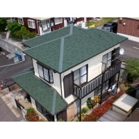 屋根重ね葺き工事 外回り塗装工事