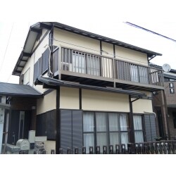 ベランダもしっかりとし、外壁・屋根も全て塗替えました。

