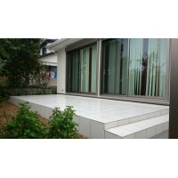 タイル土間新設工事