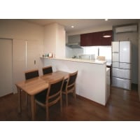 動線スッキリ!可愛いダイニングキッチン!