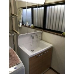 TOTO洗面化粧台交換