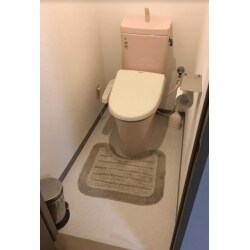 便器がフチレス形状で、奥も手前もフチを丸ごとなくし、サッとひと拭きでお手入れが簡単なLIXIL アメージュZ便器（リトイレ）に交換しました。少ない水でも、強力な水流でしっかり汚れを洗い流してくれる節水型トイレです。