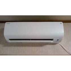 ダイキンエアコン　CXシリーズへ交換しました。フィルター自動お掃除＆ストリーマ採用でエアコン内部もキレイにしてくれるシリーズです。