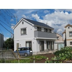 青みがかったグレー色の為、とても爽やかに仕上がりました。