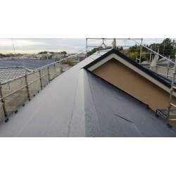 屋根葺き替え、ガルバニウム鋼板（ガルテクト使用）