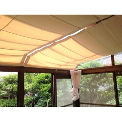 古くなったシェードを新しいものに取替。