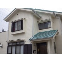 色褪せサイディングが元通り