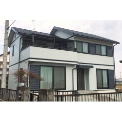 亘理郡亘理町・Ｋ様邸【屋根・外壁塗装工事】