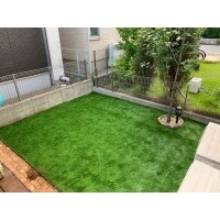 人工芝でお庭の雑草対策!