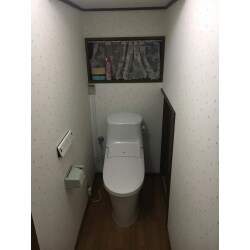シンプルで使いやすいトイレ