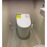 タンクレスタイプのトイレへリフォーム