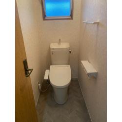 ２年前に1階のトイレリフォームをさせていただきましたS様より、今度は2階のトイレのリフォームを承りました。