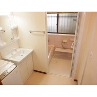 洗面室を新設し不便さを解消