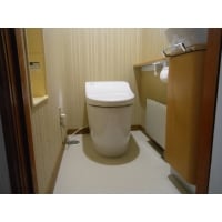 手洗いカウンター付きトイレに一新