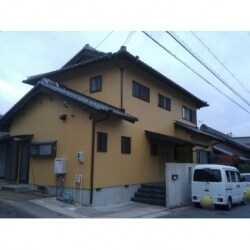 和風住宅の外壁塗装　ハイブリット仕上げで汚れにくい外壁に