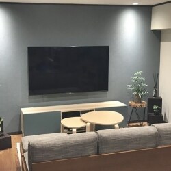 和室と洋室をつなげて広いLDKに改修