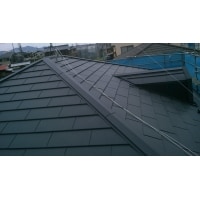 【カバー工法】ガルバリウム鋼板 エテルナで施工しました!