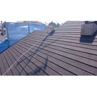 パミールの葺き替えと外壁塗装