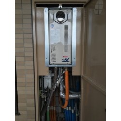ガスふろ給湯器　交換後