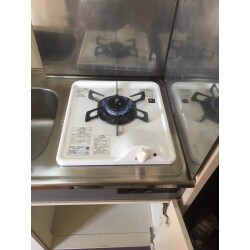 一口ガスコンロ　交換後