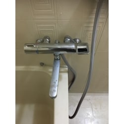 浴室シャワー水栓　交換後