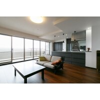 眺望を楽しむオープンLDK