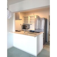 キッチンとリビングの壁を撤去!劇的に広くなりました!