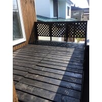 夏に向けて、ウッドデッキ改修!